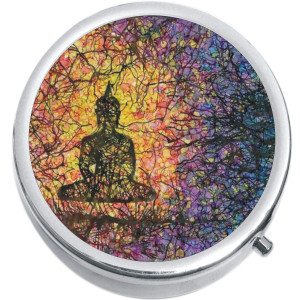 Buddha Meditation Medical Pill Box