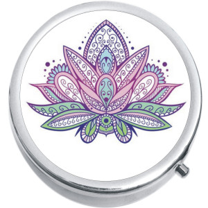 Lotus Flower Medical Pill Box