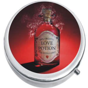 Love Potion Red Medical Pill Box