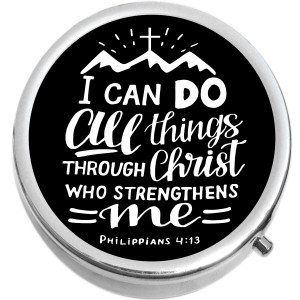 All Things Through Christ Medical Pill Box