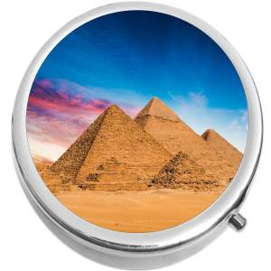 Egyptian Pyramids Pill Box