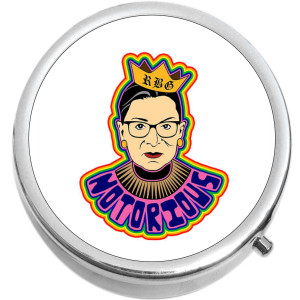 Notorious RBG Ruth Bader Ginsburg Pill Box Notorious RBG Ruth Bader Ginsburg Pill Box