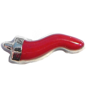 Chili Pepper Floating Locket Charm Chili Pepper Floating Locket Charm