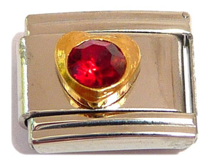 Small Heart January Italian Charm Small Heart January Italian Charm