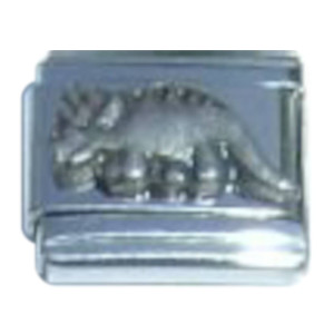 Triceratops Dinosaur Italian Charm