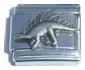 Spiked Dinosaur Italian Charm