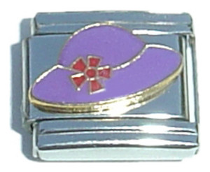 Purple Hat Italian Charm Purple Hat Italian Charm