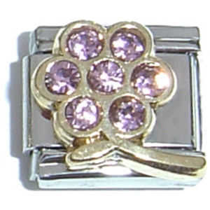June Big Flower Italian Charm June Big Flower Italian Charm