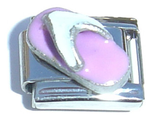 Pink Flip Flop Italian Charm Pink Flip Flop Italian Charm