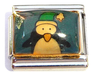 Penguin Italian Charm Penguin Italian Charm