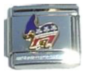 Democratic Donkey Italian Charm Democratic Donkey Italian Charm