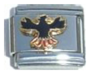 Patriotic Bird Italian Charm
