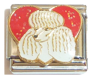 Poodle Italian Charm