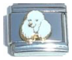 Poodle Dog Italian Charm