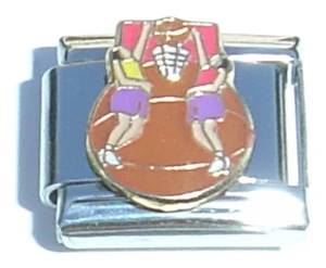 Basketball Italian Charm
