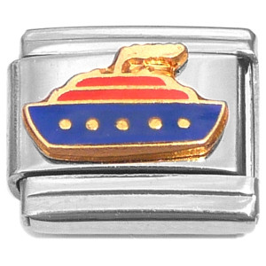 Ship Boat Italian Charm
