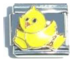 Yellow Chick Italian Charm