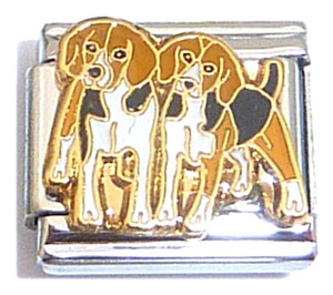 Two Dogs Italian Charm