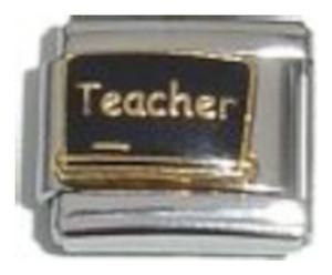 Teacher Italian Charm Teacher Italian Charm
