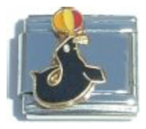 Seal With Ball Italian Charm