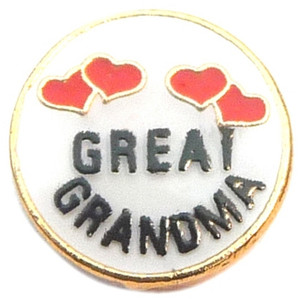 Great Grandma Floating Locket Charm Great Grandma Floating Locket Charm