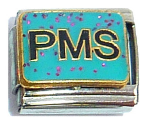PMS Blue Background Italian Charm
