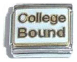 College Bound Italian Charm