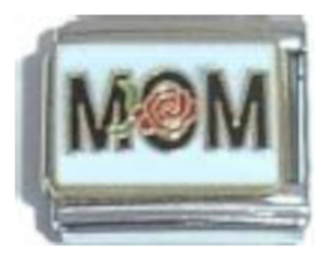 Mom Rose Italian Charm