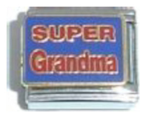 Super Grandma Italian Charm Super Grandma Italian Charm