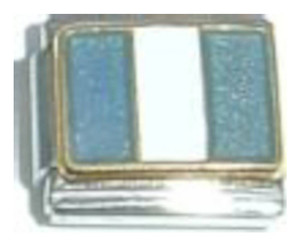 Flag of Guatemala Italian Charm