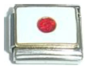 Flag of Japan Italian Charm