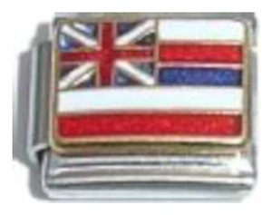 Hawaii State Flag Italian Charm