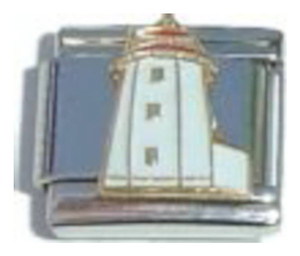 Lighthouse White Italian Charm Lighthouse White Italian Charm