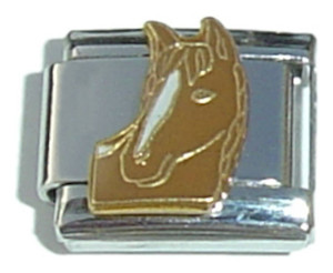 Brown Horse Italian Charm Brown Horse Italian Charm