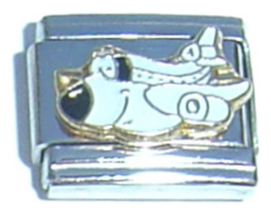 Airplane Italian Charm