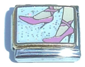 Pink Shoes Italian Charm