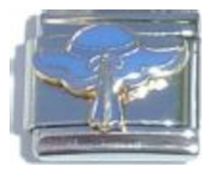 Blue Hat Italian Charm