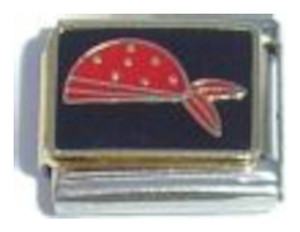 Red Bandana Italian Charm