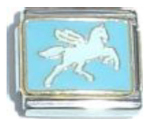 Blue Pegasus Italian Charm Blue Pegasus Italian Charm