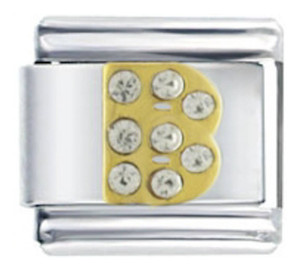 Letter B Italian Charm