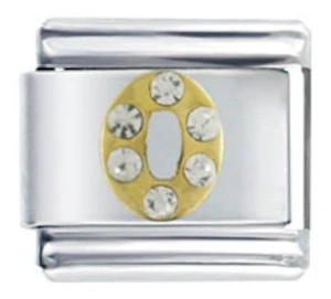 Letter O Italian Charm