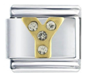 Letter Y Italian Charm