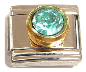 Big Round March Italian Charm