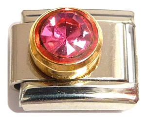 Big Round October Italian Charm Big Round October Italian Charm