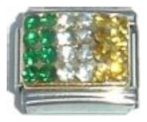 Ireland Flag Italian Charm Ireland Flag Italian Charm