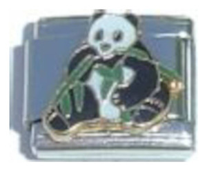 Panda Bamboo Italian Charm Panda Bamboo Italian Charm