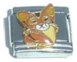 Brown Cat Italian Charm Brown Cat Italian Charm
