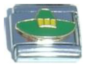 Green Hat Italian Charm Green Hat Italian Charm