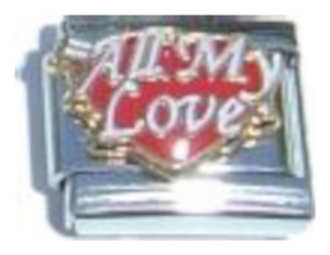 All My Love Italian Charm