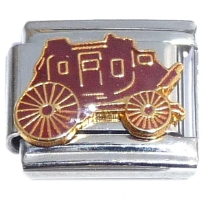 Red Wagon Italian Charm